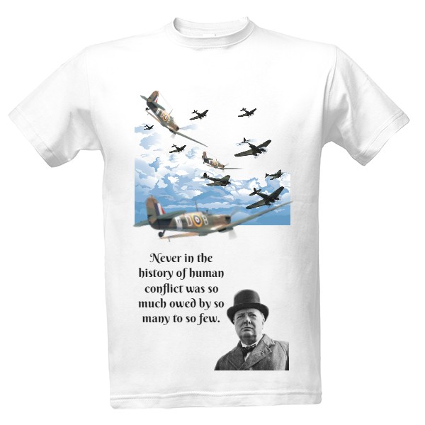 Tričko s potiskem Battle of Britain