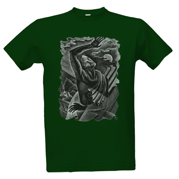 Tričko s potiskem Tíha doby